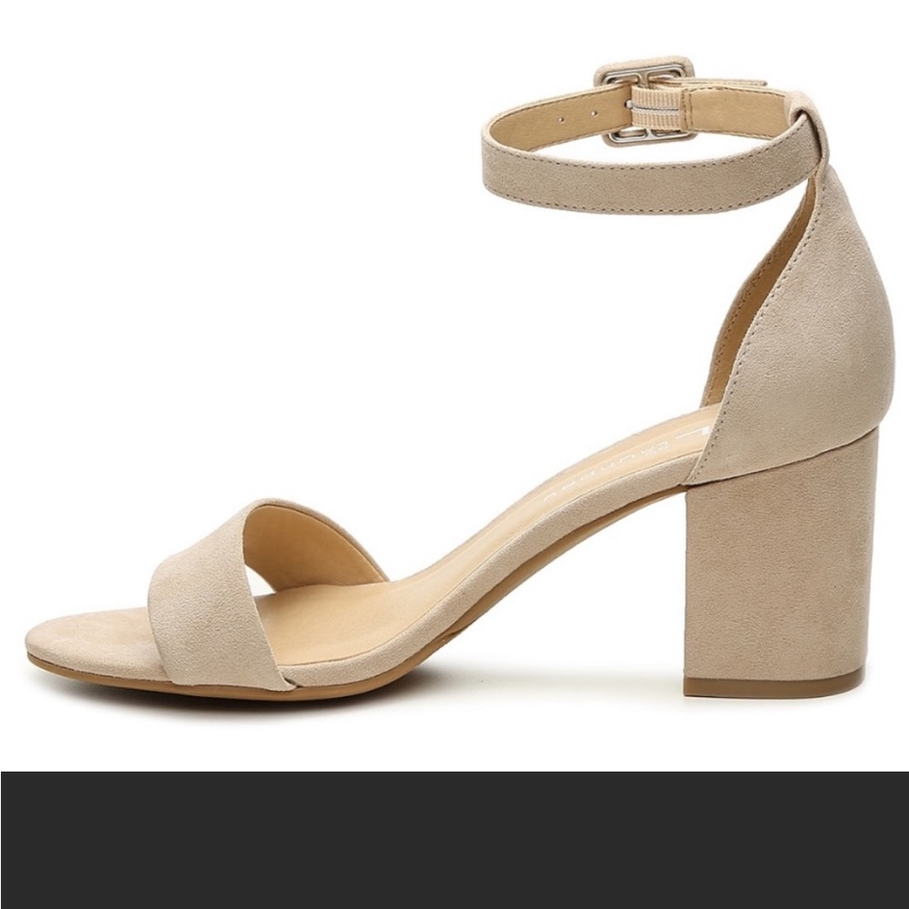 CL by Laundry Ankle Strap Block Heel
